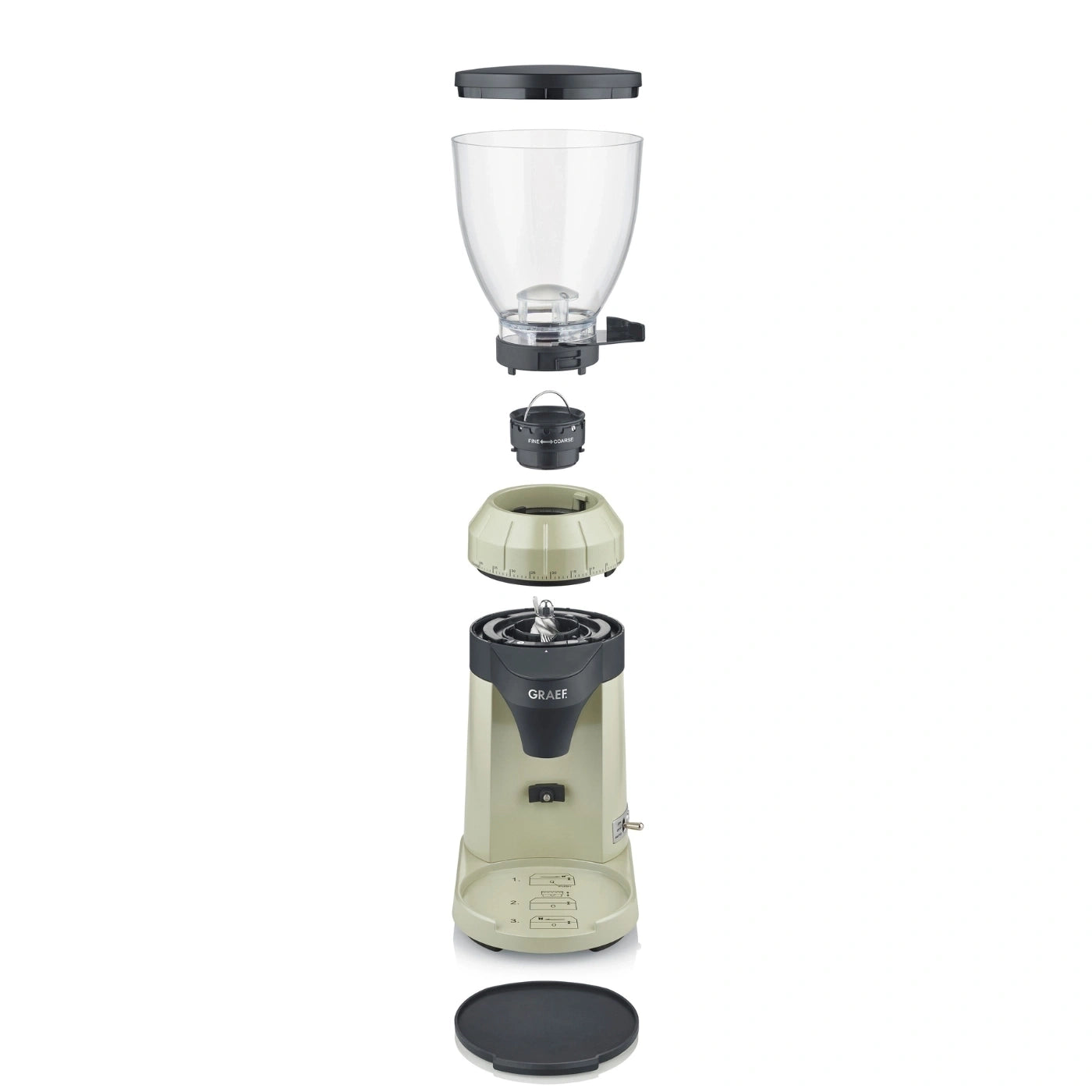 Graef EliteGrindX Coffee Grinder - Pistachio
