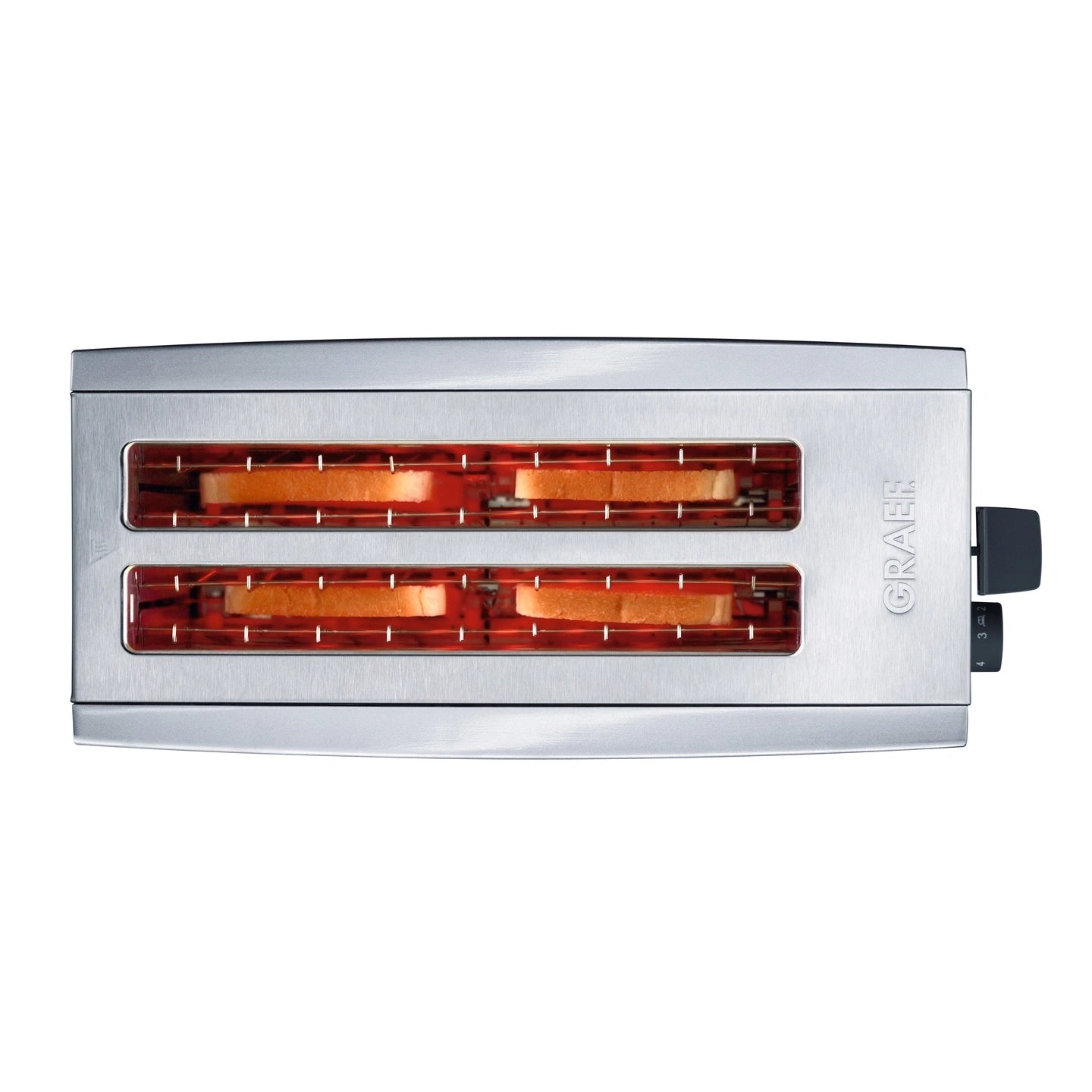 Graef Toaster 4 slice Silver